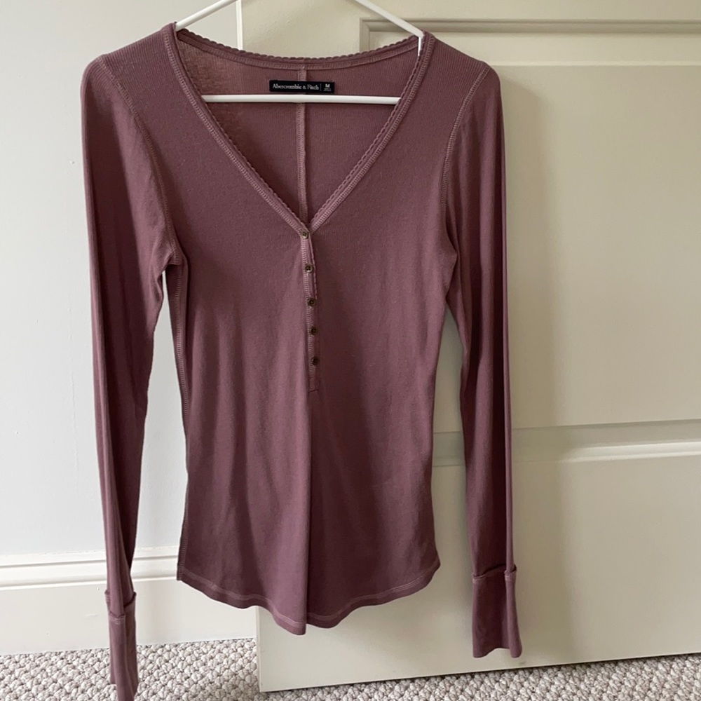 Abercrombie and Fitch Henley shirt